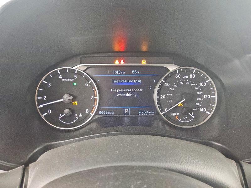 2026 Nissan Altima VIN 1N4BL4DV9TN308357 COPART salvage auction — FRONT END, CA - CERTIFICATE OF TITLE, sold $12,900 on 2026-07-27 (photo 9)