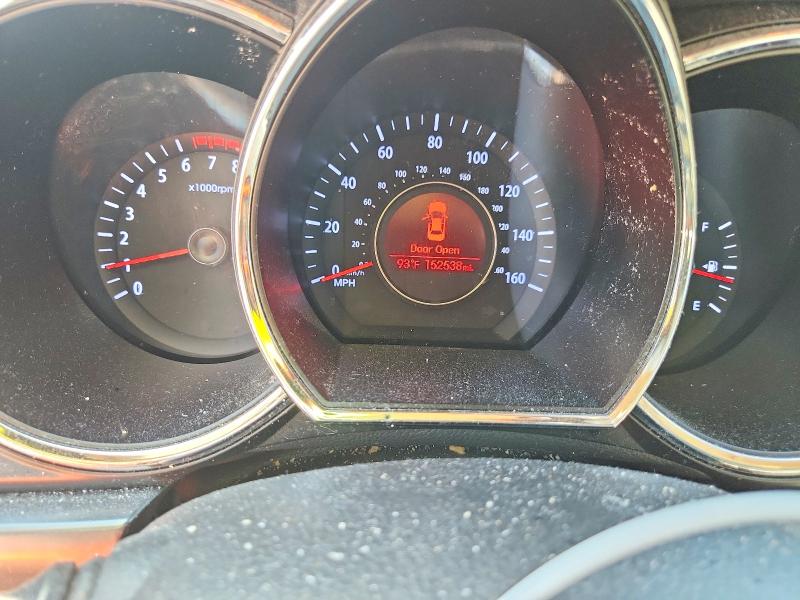 2012 Kia Optima VIN KNAGM4A7XC5283386 COPART salvage auction — FRONT END, Va - Cert Of Title - Salvage, sold $100 on 2026-07-28 (photo 9)