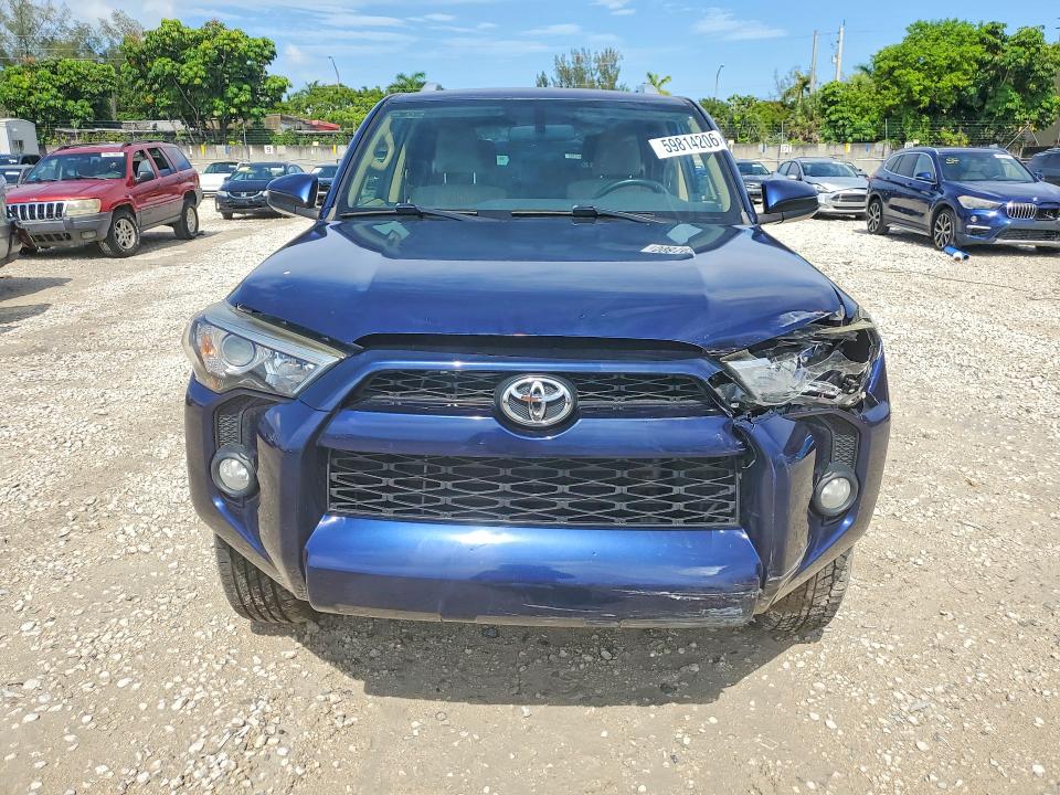 2017 Toyota 4runner VIN JTEBU5JR4H5438635 COPART salvage auction — FRONT END, Fl - Cert Of Title Slvg Rebuildable, sold $4,800 on 2026-07-28 (photo 5)
