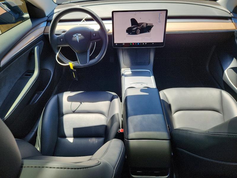 2023 Tesla Model 3 VIN 5YJ3E1EA7PF698947 COPART salvage auction — NORMAL WEAR, Ca - Salvage Certificate (P), sold $13,700 on 2026-07-24 (photo 8)