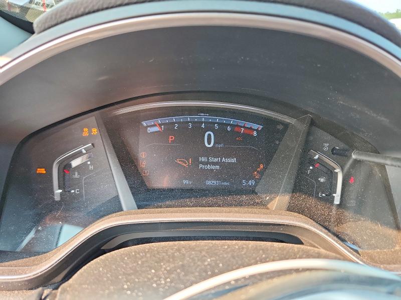 2019 Honda Cr-v VIN 7FARW1H56KE038174 COPART salvage auction — FRONT END, Va - Cert Of Title - Salvage, sold $200 on 2026-07-29 (photo 9)