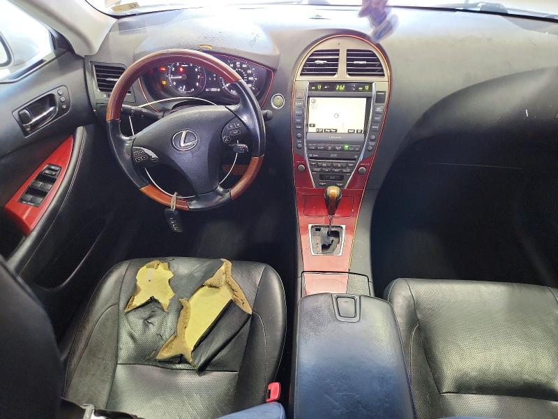 2008 Lexus Es 350 VIN JTHBJ46G182173283 COPART salvage auction — FRONT END, VA - CERT OF TITLE - SALVAGE, sold $225 on 2026-07-24 (photo 8)