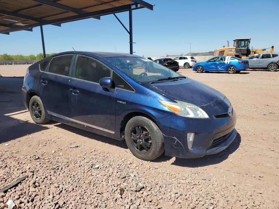 2013 Toyota Prius VIN JTDKN3DU2D1723177 COPART salvage auction — SIDE, AZ - CERTIFICATE OF TITLE, sold $475 on 2026-07-21 (photo 4)