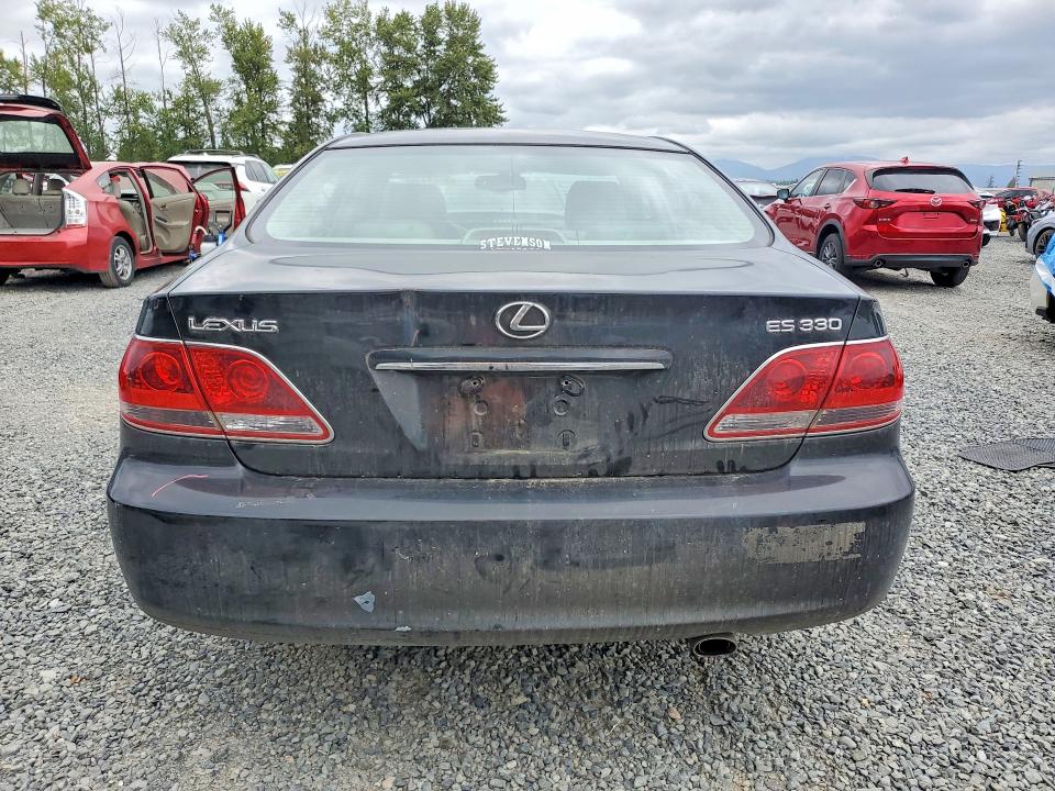 2005 Lexus ES VIN JTHBA30G150024043 COPART salvage auction — FRONT END, Wa - Bill Of Sale, sold $275 on 2026-07-20 (photo 6)
