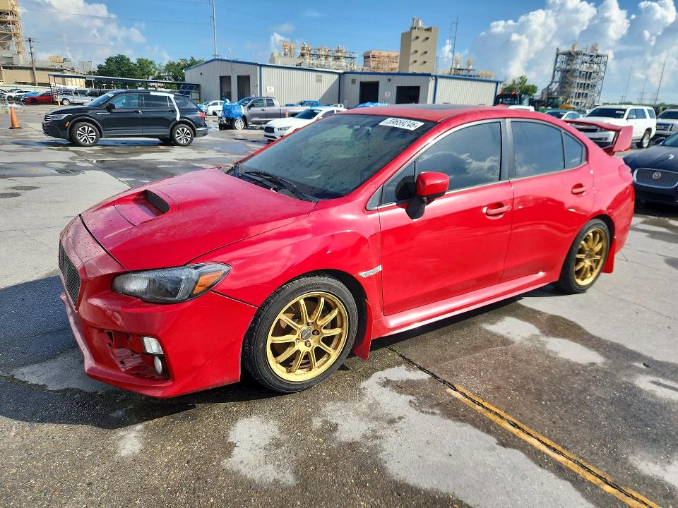 2015 Subaru Wrx VIN JF1VA1J61F8810846 COPART salvage auction — MINOR DENT/SCRATCHES, La - Cert Of Title-Reconstructed (P), sold $1,000 on 2026-07-08 (photo 1)