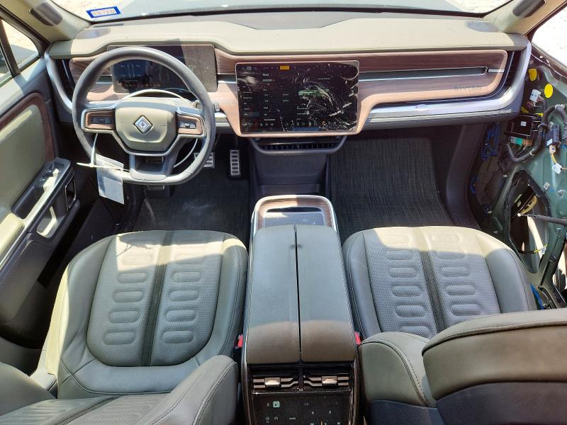 2023 Rivian R1t VIN 7FCTGAAA8PN000888 COPART salvage auction — FRONT END, Tx - Salvage Vehicle Title, sold $19,899 on 2026-09-03 (photo 8)