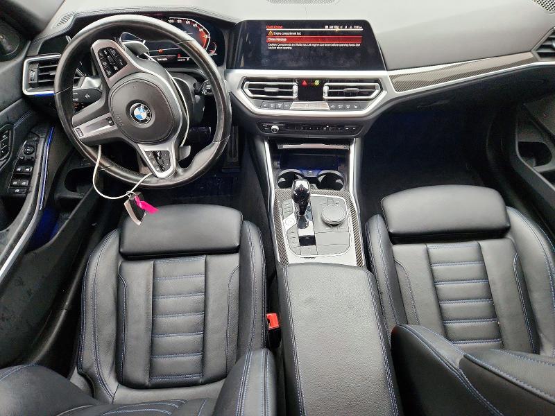 2022 BMW VIN WBA5U9C05NFL90119 COPART salvage auction — SIDE, On - Permit No Brand - Unfit, sold $31,750 on 2026-08-11 (photo 8)
