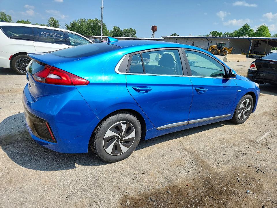 2017 Hyundai Ioniq VIN KMHC75LC0HU049985 COPART salvage auction — MINOR DENT/SCRATCHES, Ny - Certificate Of Title, sold $825 on 2026-07-30 (photo 3)