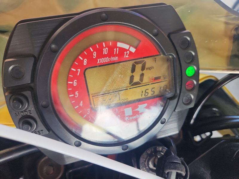 2003 Kawasaki Zr1000 VIN JKAZRCA143A011419 COPART salvage auction — NORMAL WEAR, TX - CERTIFICATE OF TITLE, sold $1,050 on 2026-07-30 (photo 7)