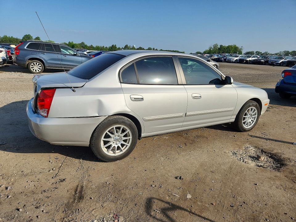 2005 Hyundai Elantra VIN KMHDN46D45U162925 COPART salvage auction — REAR END, Va - Certificate Of Title, sold $1,350 on 2026-07-15 (photo 3)