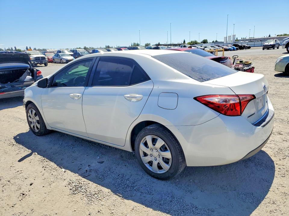 2018 Toyota Corolla VIN 5YFBURHE2JP799904 COPART salvage auction — FRONT END, Ca - Salvage Certificate, sold $1,750 on 2026-07-21 (photo 2)