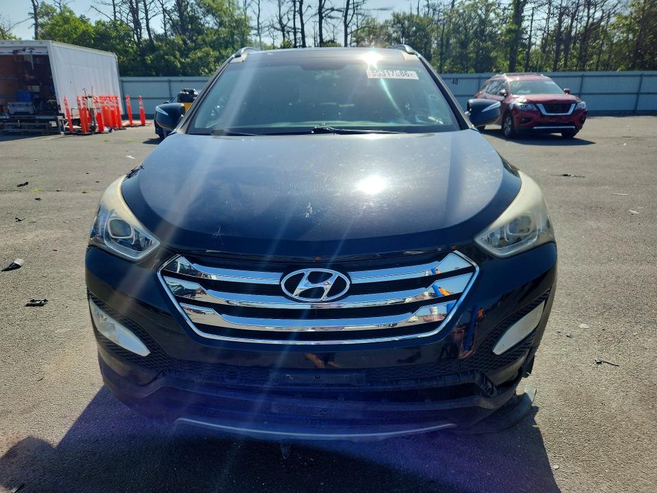 2014 Hyundai Santa fe VIN 5XYZU3LB0EG137337 COPART salvage auction — FRONT END, Ny - Mv-907A Salvage Certificate, sold $3,000 on 2026-07-20 (photo 5)