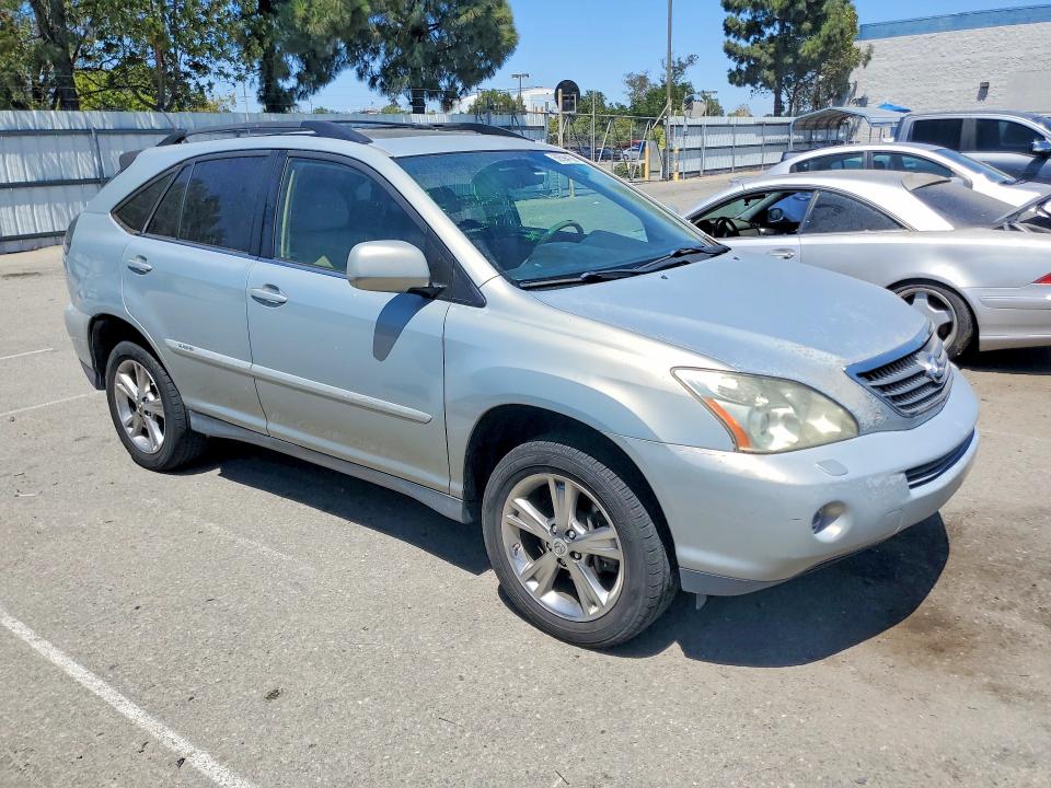 2007 Lexus Rx 400h VIN JTJGW31U172002075 COPART salvage auction — REAR END, CA - SALVAGE CERTIFICATE, sold $1,300 on 2026-07-23 (photo 4)