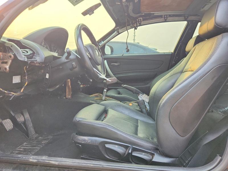 2010 BMW 1 series VIN WBAUC7C55AVK80959 COPART salvage auction — STRIPPED, Md - Certificate Of Title, sold $125 on 2026-07-30 (photo 7)