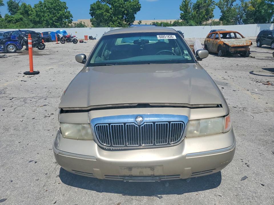 2000 Mercury Grand marquis VIN 2MEFM75W7YX692810 COPART salvage auction — FRONT END, Mo - Salvage Certificate Of Title, sold $425 on 2026-07-31 (photo 5)