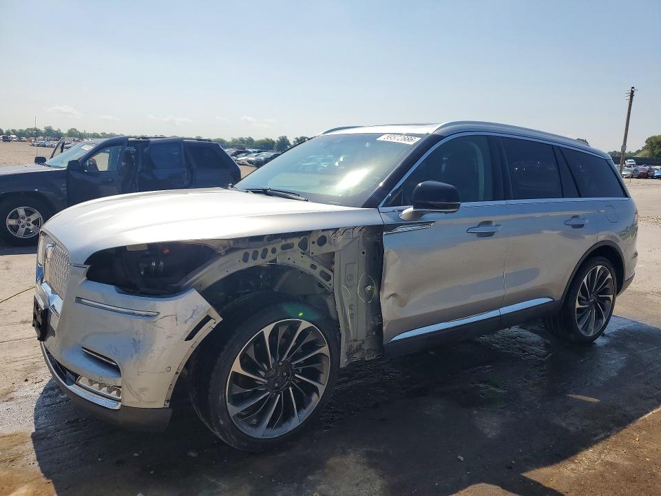 2020 Lincoln Aviator VIN 5LM5J7XC9LGL21129 — COPART salvage auction photo