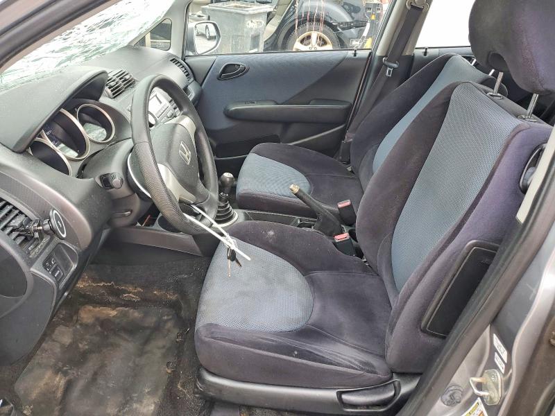 2008 Honda Fit VIN JHMGD37488S005491 COPART salvage auction — ROOF, Ny - Mv-907A Salvage Certificate, sold $225 on 2026-07-20 (photo 7)