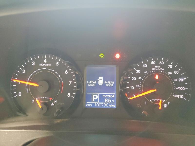 2017 Toyota Sienna VIN 5TDJZ3DCXHS167295 COPART salvage auction — REAR END, Ny - Mv-907A Salvage Certificate, sold $6,600 on 2026-07-27 (photo 9)