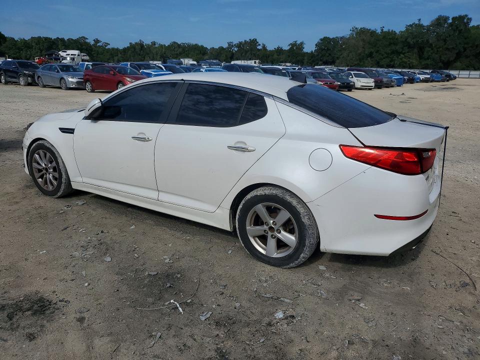 2015 Kia Optima VIN KNAGM4A77F5608449 COPART salvage auction — REAR END, Fl - Cert Of Title Slvg Rebuildable, sold $250 on 2026-07-28 (photo 2)