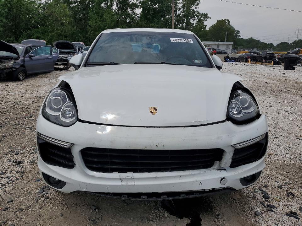 2016 Porsche Cayenne VIN WP1AA2A27GLA05264 COPART salvage auction — FRONT END, Pa - Certificate Of Salvage, sold $3,550 on 2026-08-11 (photo 5)