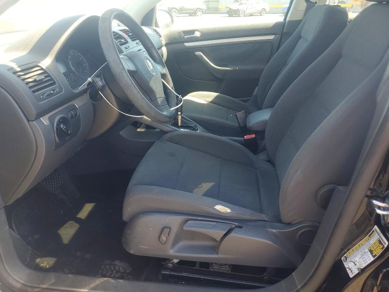 2009 Volkswagen Rabbit VIN WVWDB71K49W140700 COPART salvage auction — FRONT END, CA - SALVAGE CERTIFICATE, sold $50 on 2026-07-22 (photo 7)