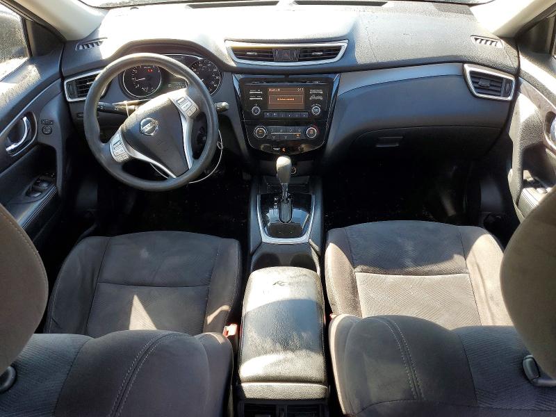 2015 Nissan Rogue VIN KNMAT2MVXFP514046 COPART salvage auction — FRONT END, Pa - Certificate Of Salvage, sold $525 on 2026-07-22 (photo 8)