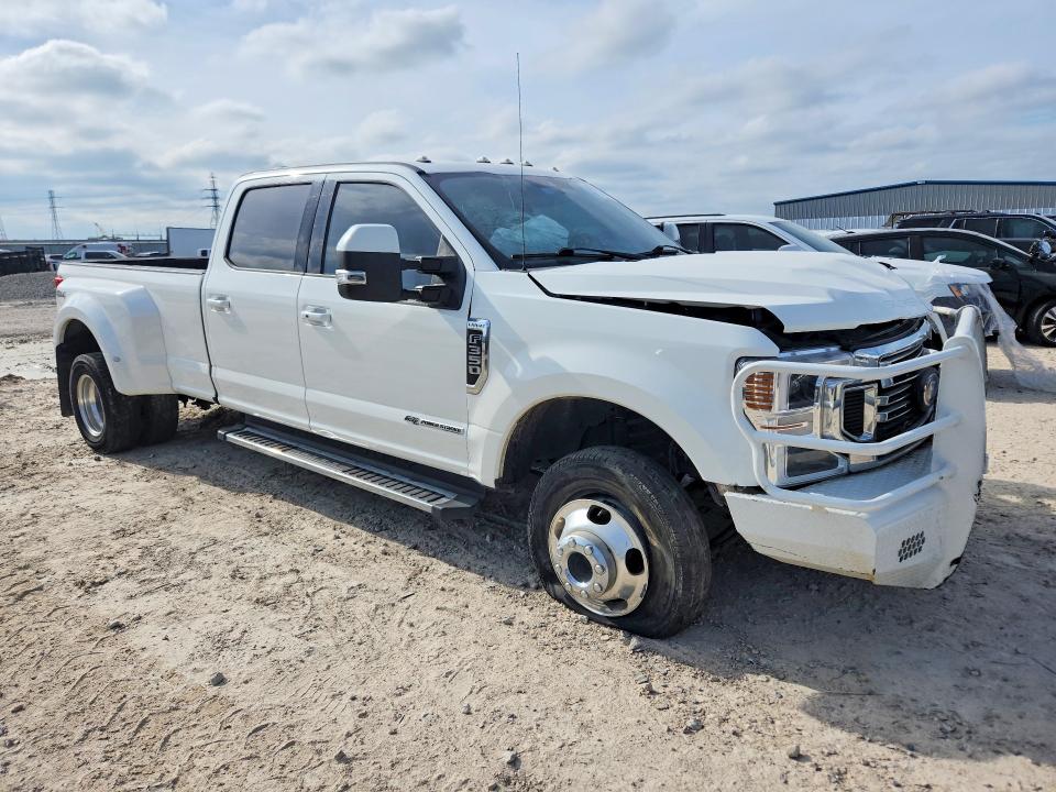 2021 Ford F-350 super duty VIN 1FT8W3DT6MED28782 COPART salvage auction — FRONT END, Tx - Salvage Vehicle Title, sold $7,600 on 2026-07-28 (photo 4)