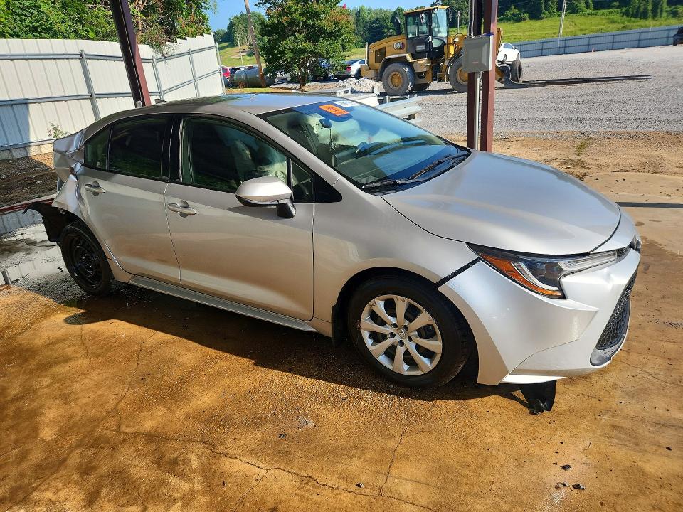 2021 Toyota Corolla VIN JTDEPMAE7MJ165711 COPART salvage auction — REAR END, Az - Cert Of Title - Salvage, sold $1,450 on 2026-07-30 (photo 4)