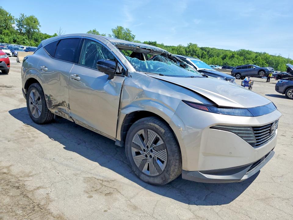 2025 Nissan Murano VIN 5N1AZ3CS0SC114991 COPART salvage auction — FRONT END, MI - CERTIFICATE OF TITLE (P), sold $7,800 on 2026-08-18 (photo 4)