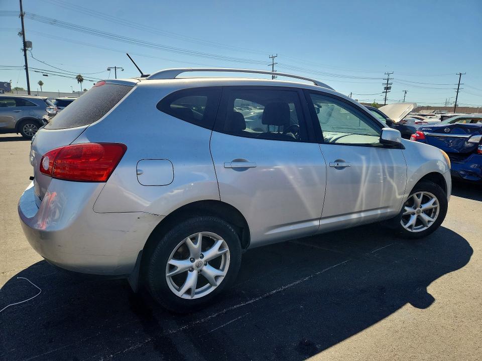 2008 Nissan Rogue VIN JN8AS58V28W400473 COPART salvage auction — FRONT END, Ca - Salvage Certificate, sold $725 on 2026-07-13 (photo 3)