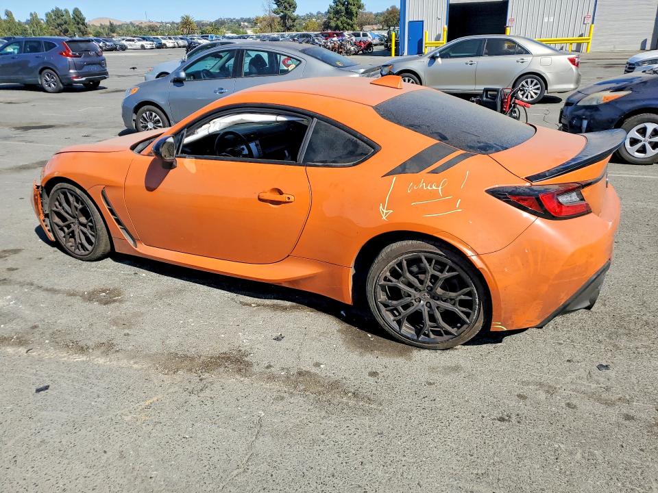 2023 Toyota Gr 86 VIN JF1ZNBG19P9755209 COPART salvage auction — FRONT END, Ca - Salvage Certificate, sold $9,200 on 2026-07-24 (photo 2)