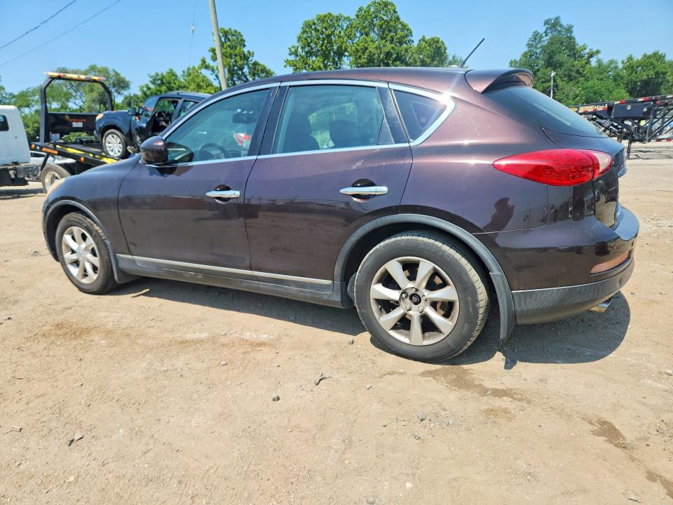 2010 Infiniti Ex VIN JN1AJ0HR6AM753145 COPART salvage auction — SIDE, Md - Cert Of Salvage > 75% Damage, sold $475 on 2026-07-14 (photo 2)