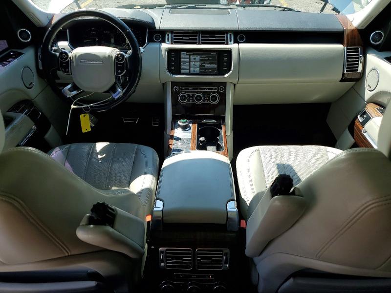 2014 Land rover RANGE ROVER VIN SALGS2TF2EA161299 COPART salvage auction — FRONT END, Ky - Certificate Of Title, sold $8,500 on 2026-07-27 (photo 8)