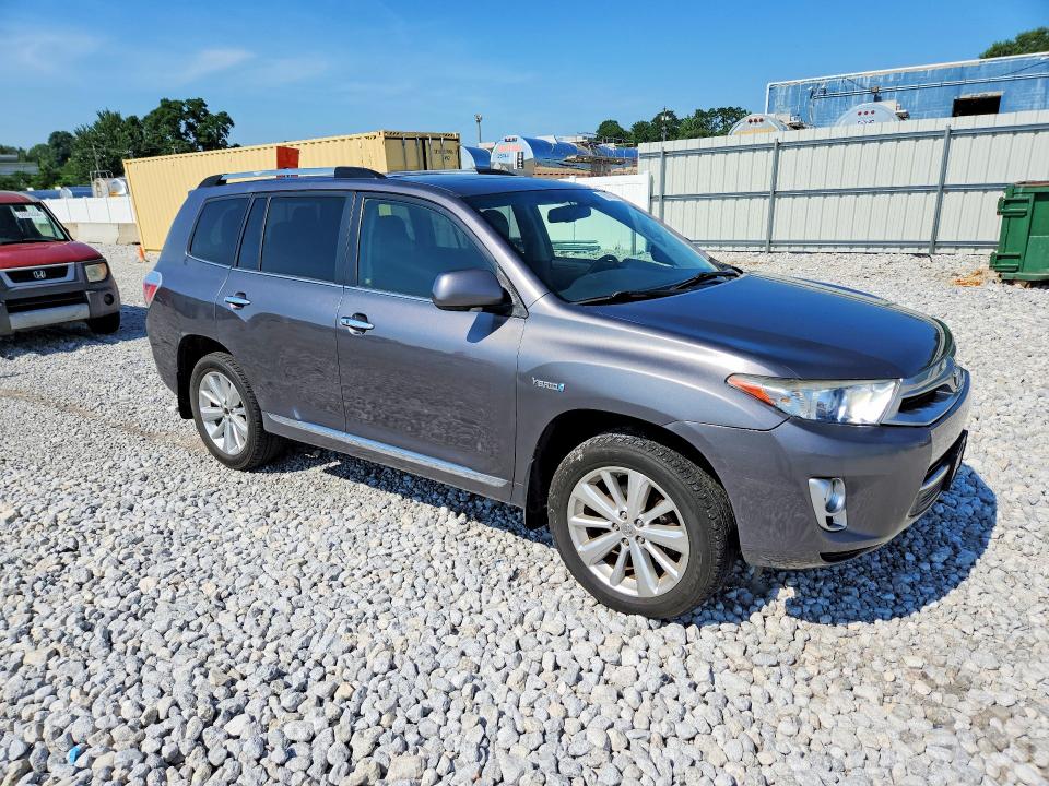 2011 Toyota Highlander hybrid VIN JTEDC3EH3B2003227 COPART salvage auction — MINOR DENT/SCRATCHES, OH - CERTIFICATE OF TITLE (P), sold $5,200 on 2026-07-24 (photo 4)