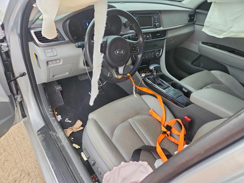 2016 Kia Optima VIN 5XXGU4L30GG077721 COPART salvage auction — FRONT END, La - Cert Of Title-Salvage, sold $225 on 2026-07-21 (photo 8)