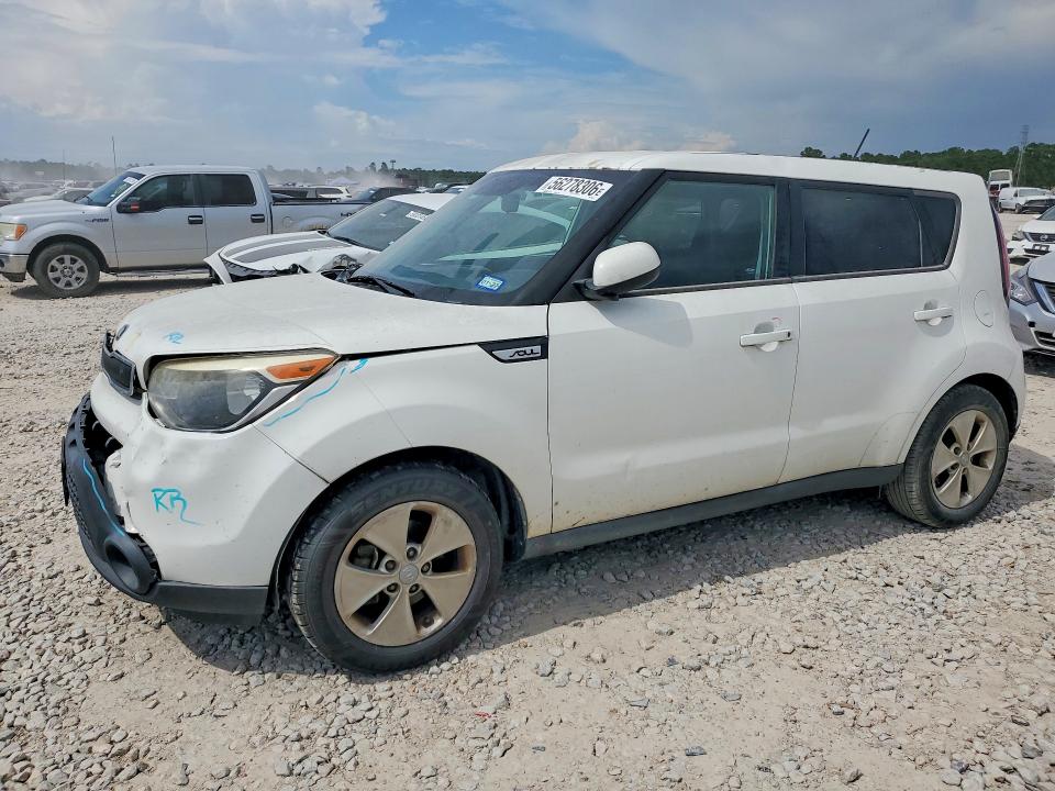 2016 Kia Soul VIN KNDJN2A24G7250389 COPART salvage auction — FRONT END, Nm - Cert Of Title-Salvage, sold $1,700 on 2026-07-10 (photo 1)
