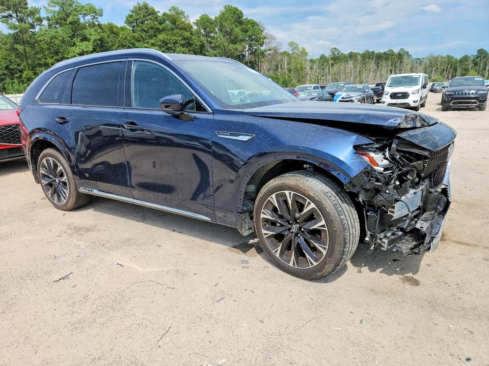 2025 Mazda Cx-90 VIN JM3KKDHC8S1210519 COPART salvage auction — FRONT END, Salvage Title, sold $12,300 on 2026-09-02 (photo 4)