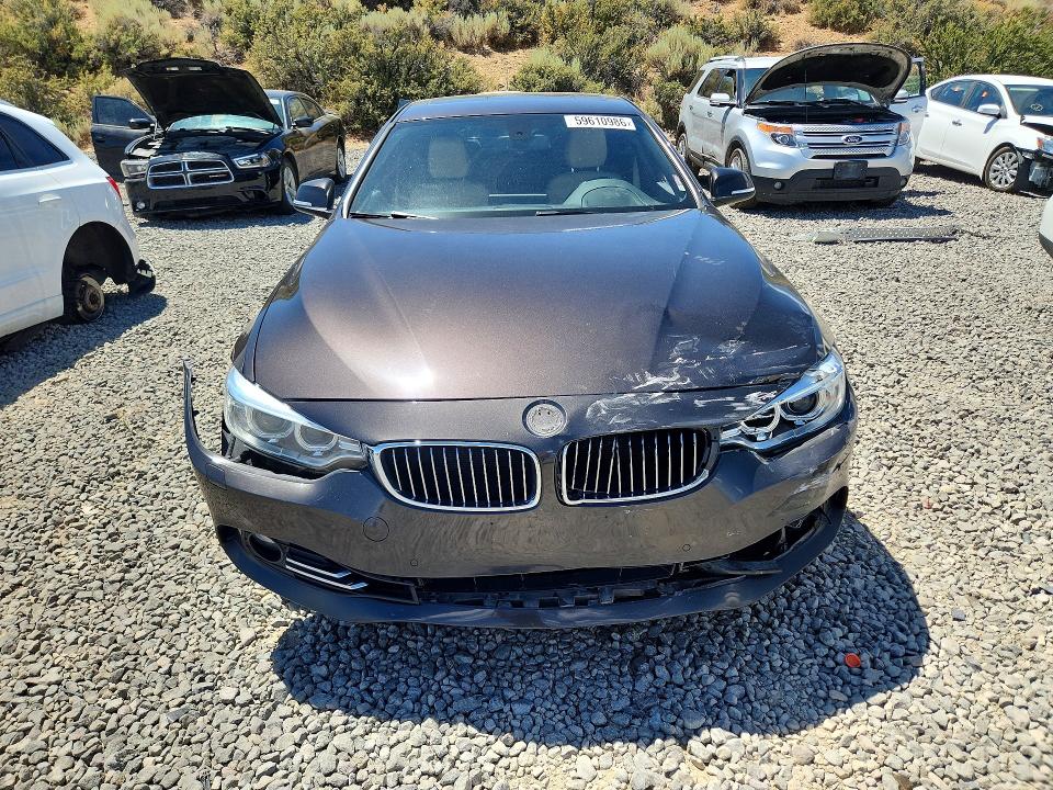 2017 BMW 4er VIN WBA4F9C36HG812736 COPART salvage auction — FRONT END, Nv - Salvage Title, sold $5,800 on 2026-07-16 (photo 5)