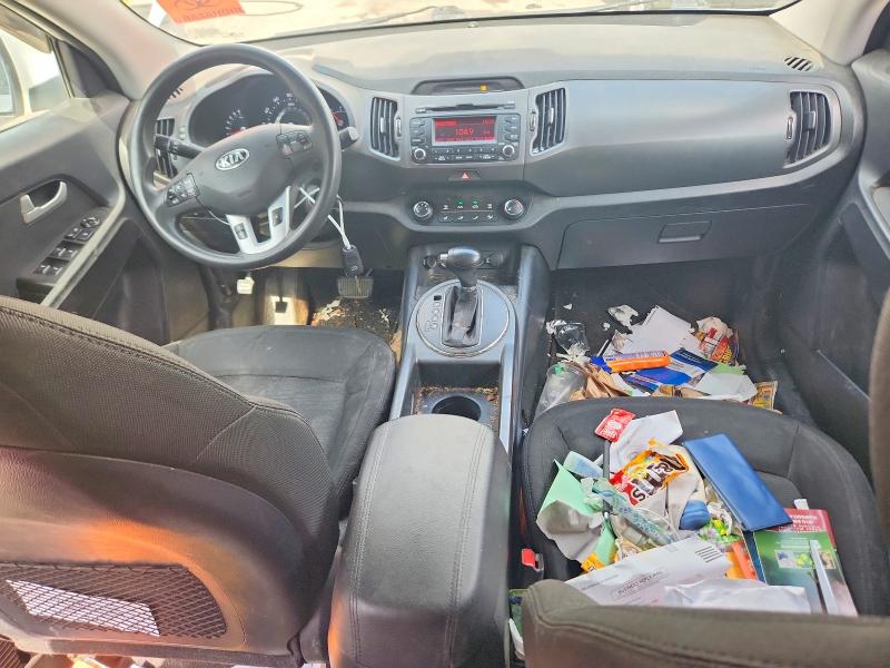 2013 Kia Sportage VIN KNDPBCA23D7380815 COPART salvage auction — FRONT END, Pa - Certificate Of Salvage, sold $1,750 on 2026-07-16 (photo 8)