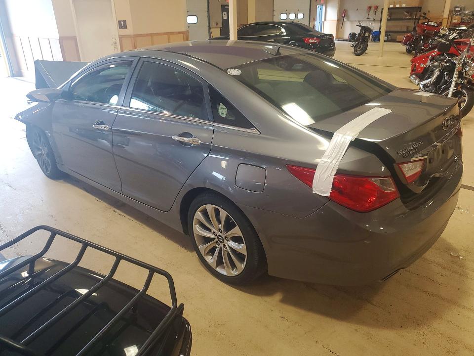 2012 Hyundai VIN 5NPEC4AC3CH367771 COPART salvage auction — FRONT END, MA - CERT OF TITLE-RECONSTRCTD COLL, sold $450 on 2026-07-23 (photo 2)