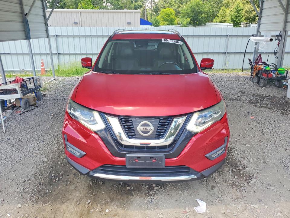 2017 Nissan VIN JN8AT2MT2HW380421 COPART salvage auction — MINOR DENT/SCRATCHES, Ga - Certificate Of Title, sold $2,850 on 2026-07-14 (photo 5)