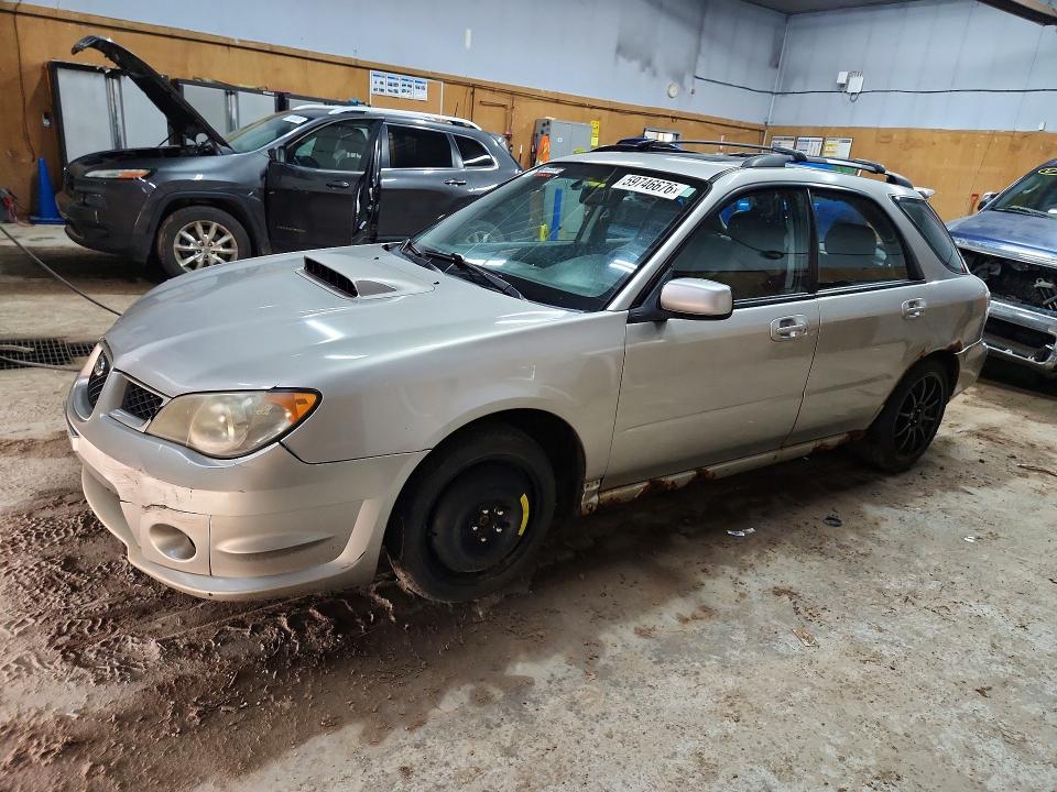 2007 Subaru Impreza VIN JF1GG74657G805775 COPART salvage auction — FRONT END, MI - DEALER ONLY CLEAN TITLE, sold $60 on 2026-07-29 (photo 1)