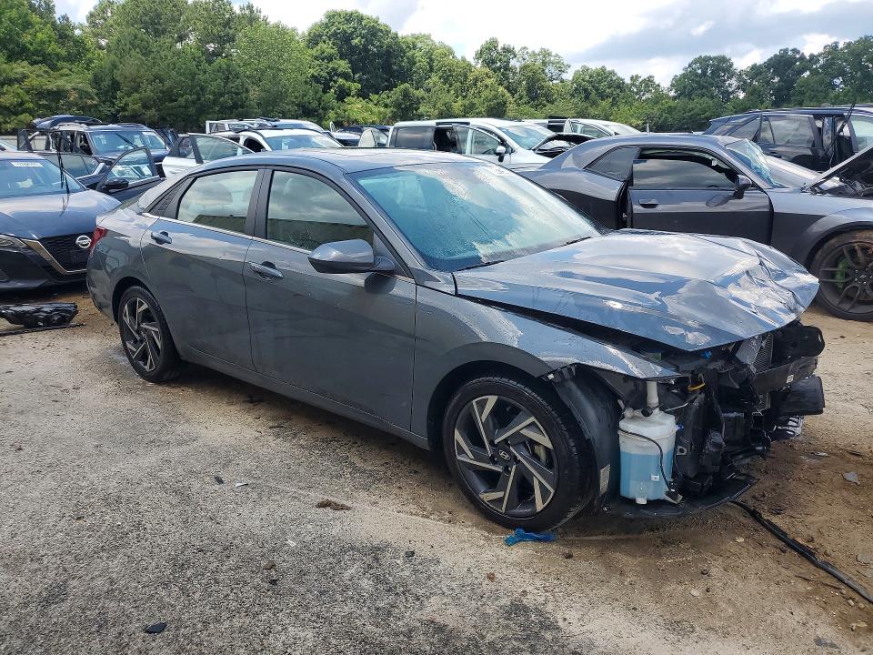 2025 Hyundai Elantra VIN KMHLS4DG3SU965674 COPART salvage auction — FRONT END, FL - CERT OF TITLE SLVG REBUILDABLE, sold $275 on 2026-08-03 (photo 4)