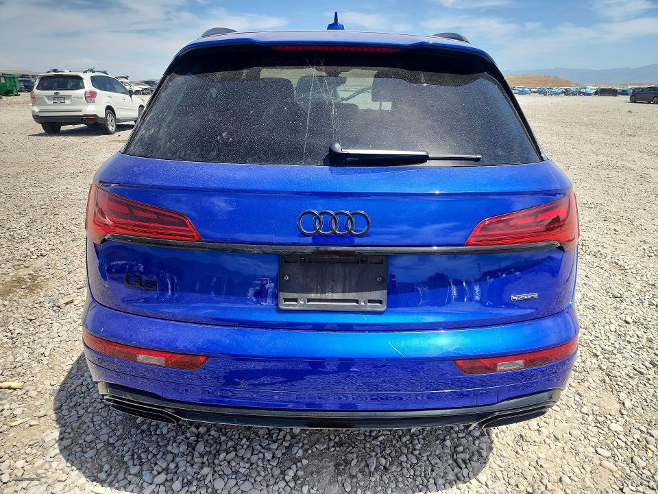 2024 Audi Q5 VIN WA1E2AFY8R2017465 COPART salvage auction — FRONT END, Ut - Salvage Certificate, sold $18,900 on 2026-08-07 (photo 6)