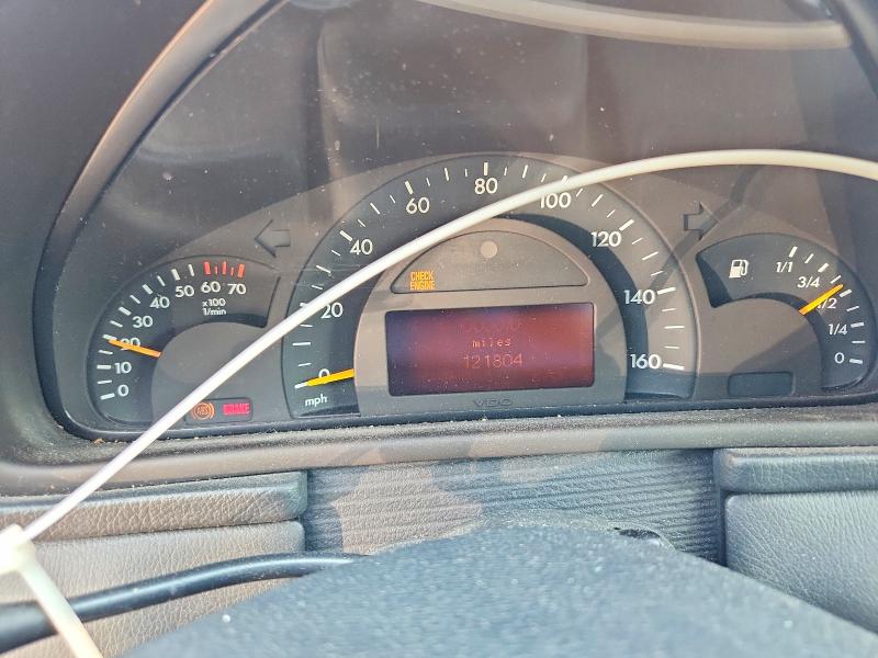 2003 Mercedes-benz C class VIN WDBRF81J43F374283 COPART salvage auction — FRONT END, Ny - Mv-907A Salvage Certificate, sold $475 on 2026-08-04 (photo 9)