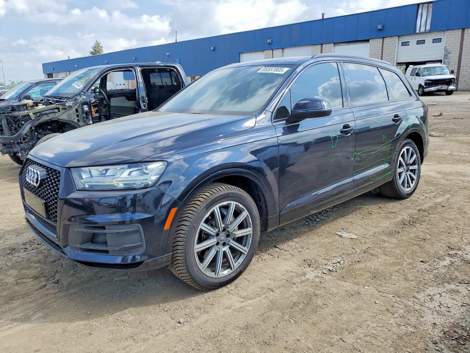 2017 Audi Q7 VIN WA1LAAF70HD038508 — COPART salvage auction photo