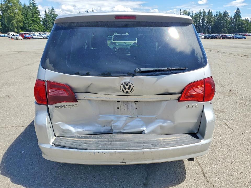 2011 Volkswagen Routan VIN 2V4RW4DG8BR714784 COPART salvage auction — REAR END, Wa - Bill Of Sale, sold $300 on 2026-08-23 (photo 6)