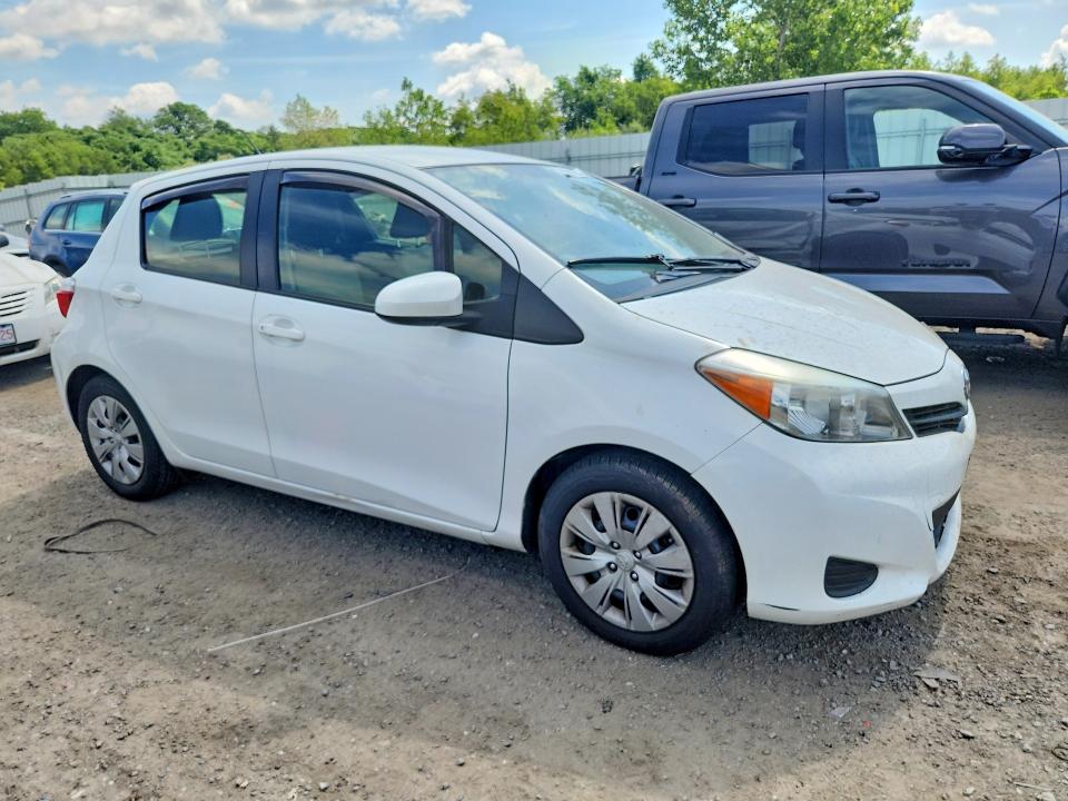 2012 Toyota Yaris VIN JTDKTUD38CD541161 COPART salvage auction — SIDE, Ma - Cert Of Title-Reconstrctd Coll, sold $125 on 2026-07-29 (photo 4)