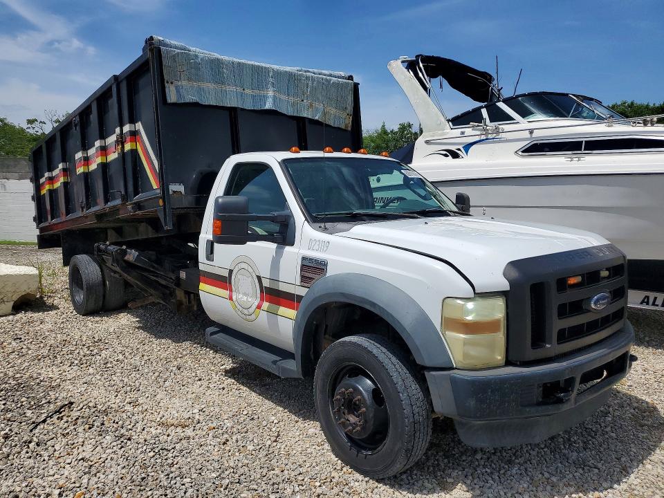 2008 Ford F-550 super duty VIN 1FDAF57R78ED23119 COPART salvage auction — MINOR DENT/SCRATCHES, Fl - Certificate Of Title, sold $8,600 on 2026-08-18 (photo 4)