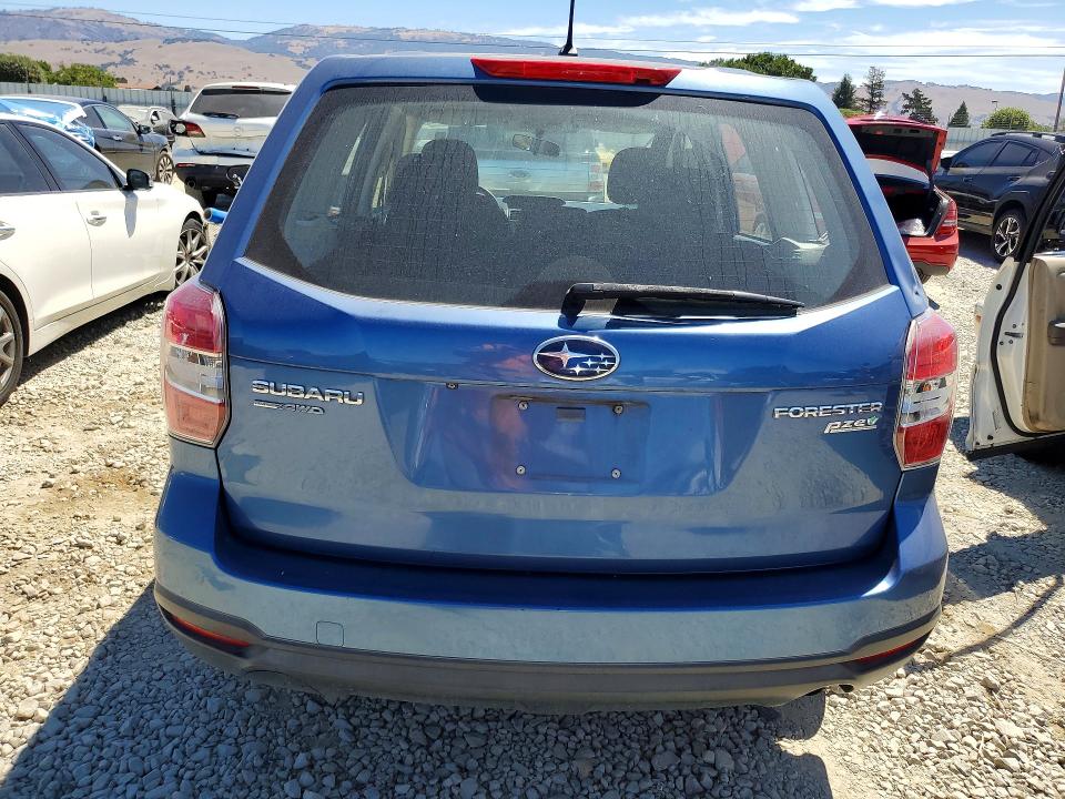 2015 Subaru Forester VIN JF2SJAAC1FH546130 COPART salvage auction — FRONT END, Ca - Salvage Certificate, sold $2,000 on 2026-07-14 (photo 6)